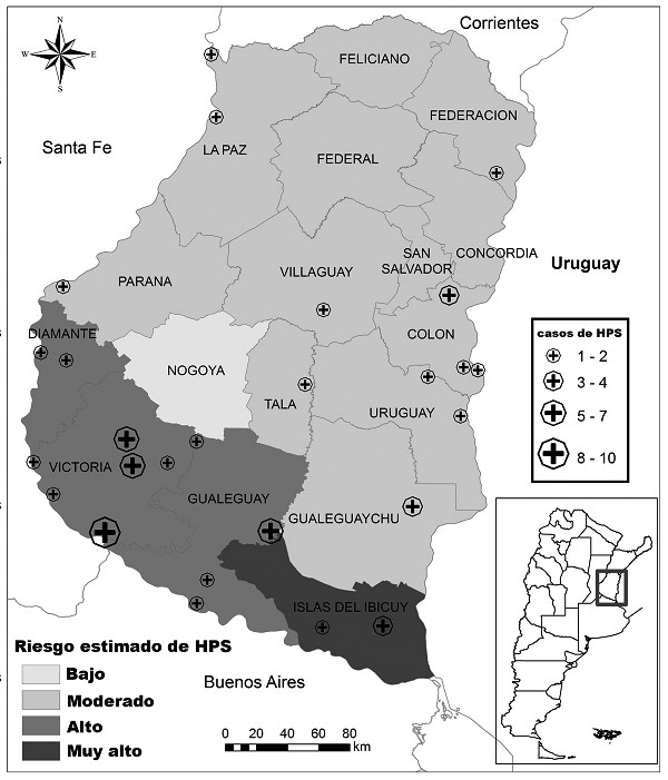 Hantavirus Pulmonary Syndrome Risk in Entre Ríos, Argentina